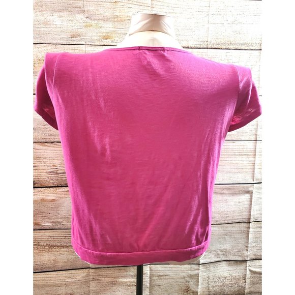 Appropriate Behavior Fushia w Swirl Design 4X (26/28W) - Picture 4 of 9